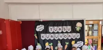 Ulaş Anaokulu'nda Öğrenciler Turşu Kurma Etkinliği Düzenledi