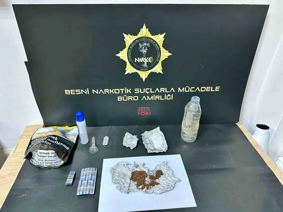 Adıyaman'da Uyuşturucu Operasyonu: Bir Kişi Tutuklandı