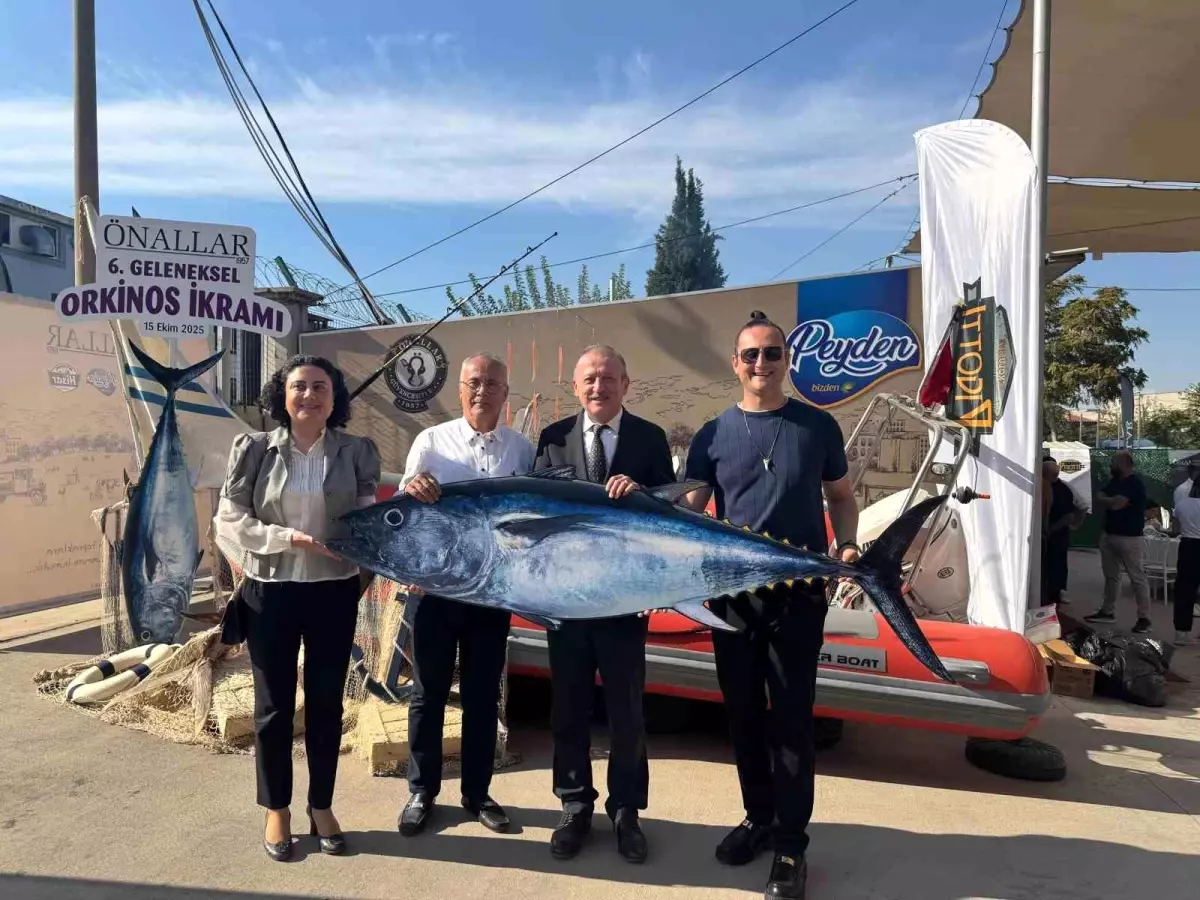 Denizli'de 800 Kilo Orkinos Balığı İkramı Etkinliği Düzenlendi