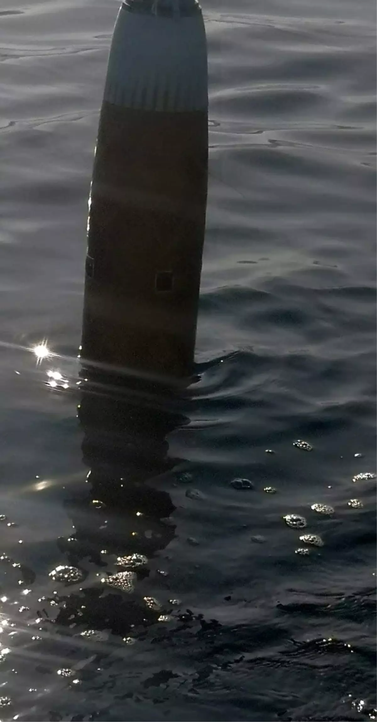 Zonguldaklı Balıkçılar Denizde Ukrayna Menşeli Füze Motoru Buldu