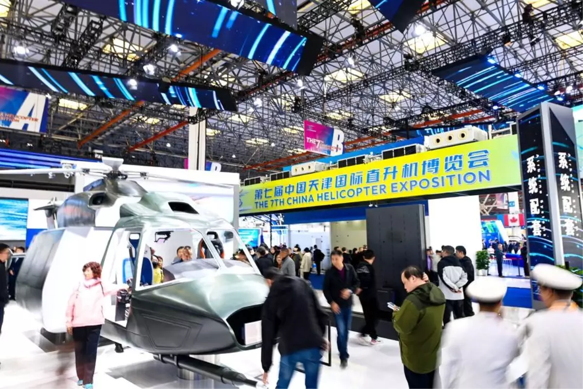 7. Çin Helikopter Fuarı Tianjin'de Başladı