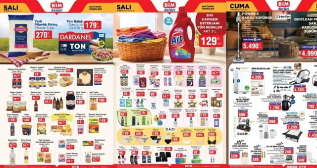 BİM 17 Ekim Cuma aktüel ürünler kataloğunda hangi ürünler var? BİM buhar kazanlı ütü, siyah nokta temizleyici, araç içi süpürge!