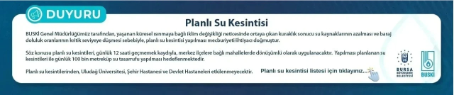 The water of Bursa has completely run out! The dams have reached zero