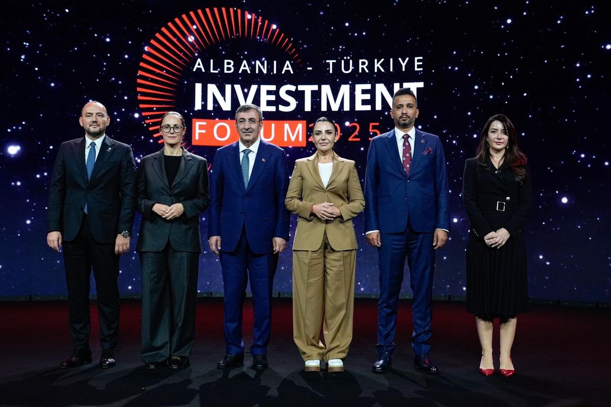 Cevdet Yılmaz, Arnavutluk-Türkiye Yatırım Forumu'na Katıldı