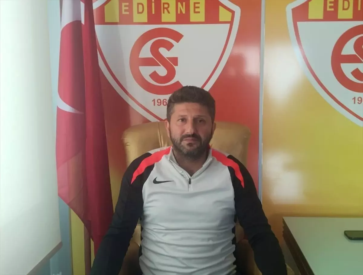 Edirnespor Teknik Sorumlusu Tütünci, Takımın Gücüne Güveniyor