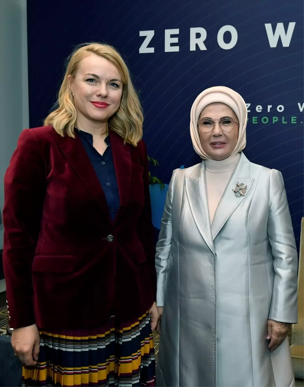 Emine Erdoğan, UNECE İcra Sekreteri Tatiana Molcean ile görüştü