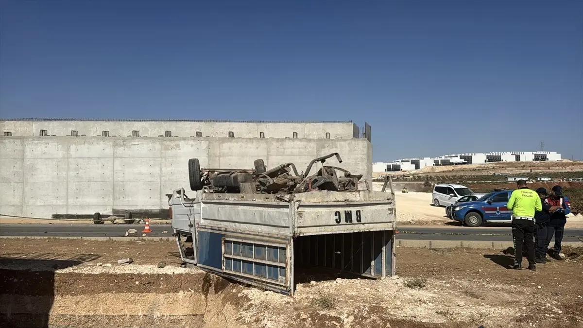 Gaziantep'te Trafik Kazası: 1 Ölü, 1 Yaralı