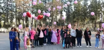 Meme Kanserini Yenen Hatice Eryaşar İçin Pembe Balon Etkinliği Düzenlendi