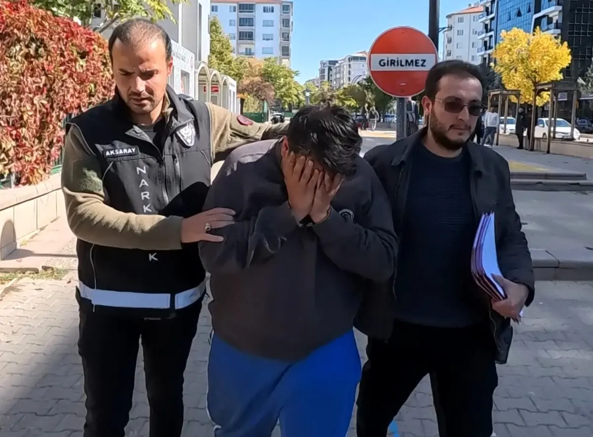 Aksaray'da Uyuşturucu Taciri Yakalandı
