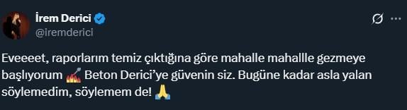 irem derici test sonucunu boyle duyurdu 19159662 5196 m