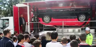 Mecitözü'nde Emniyet Kemeri Eğitimi Verildi