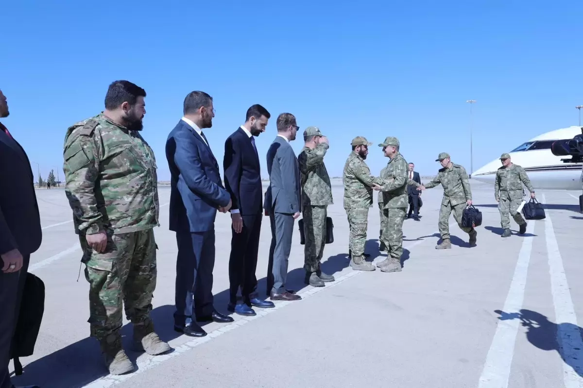 Korgeneral İlkay Altındağ, Şam'da Suriye Savunma Bakanı ile Görüşme Gerçekleştirdi