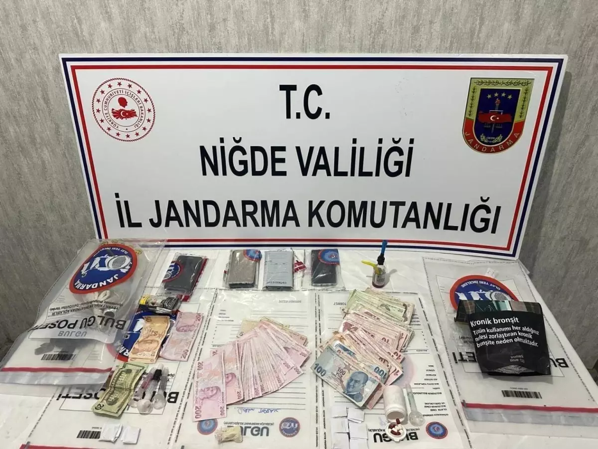 Niğde'de Uyuşturucu Operasyonu: 4 Kişi Yakalandı