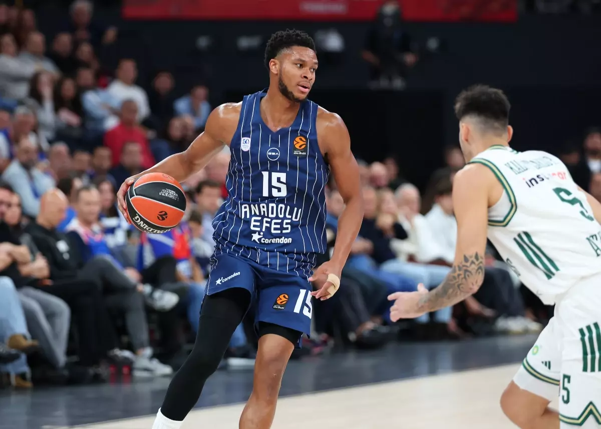 Anadolu Efes, Panathinaikos'a 95-81 Mağlup Oldu