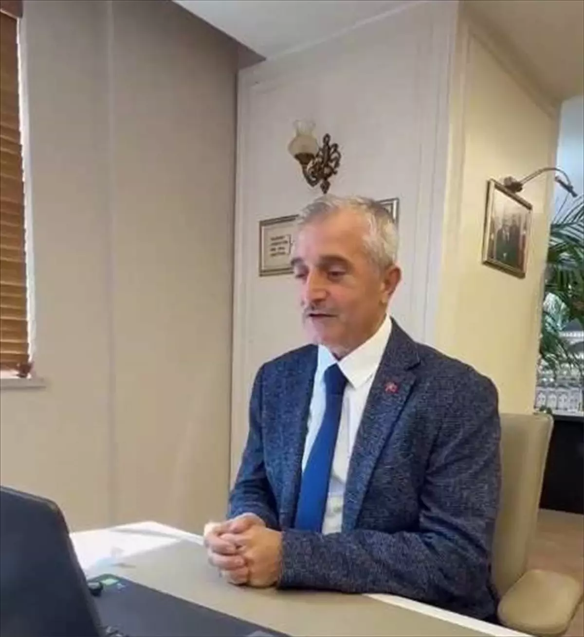 Şahinbey Belediye Başkanı Tahmazoğlu, Gazze Belediye Başkanı Yahya Al Sarraj ile görüştü