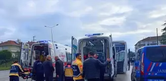 Samsun'da Özel Halk Otobüsü Kazasında 4 Yolcu Yaralandı