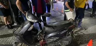 Antalya'da Motosiklet Kazası: Sürücü Yaralandı