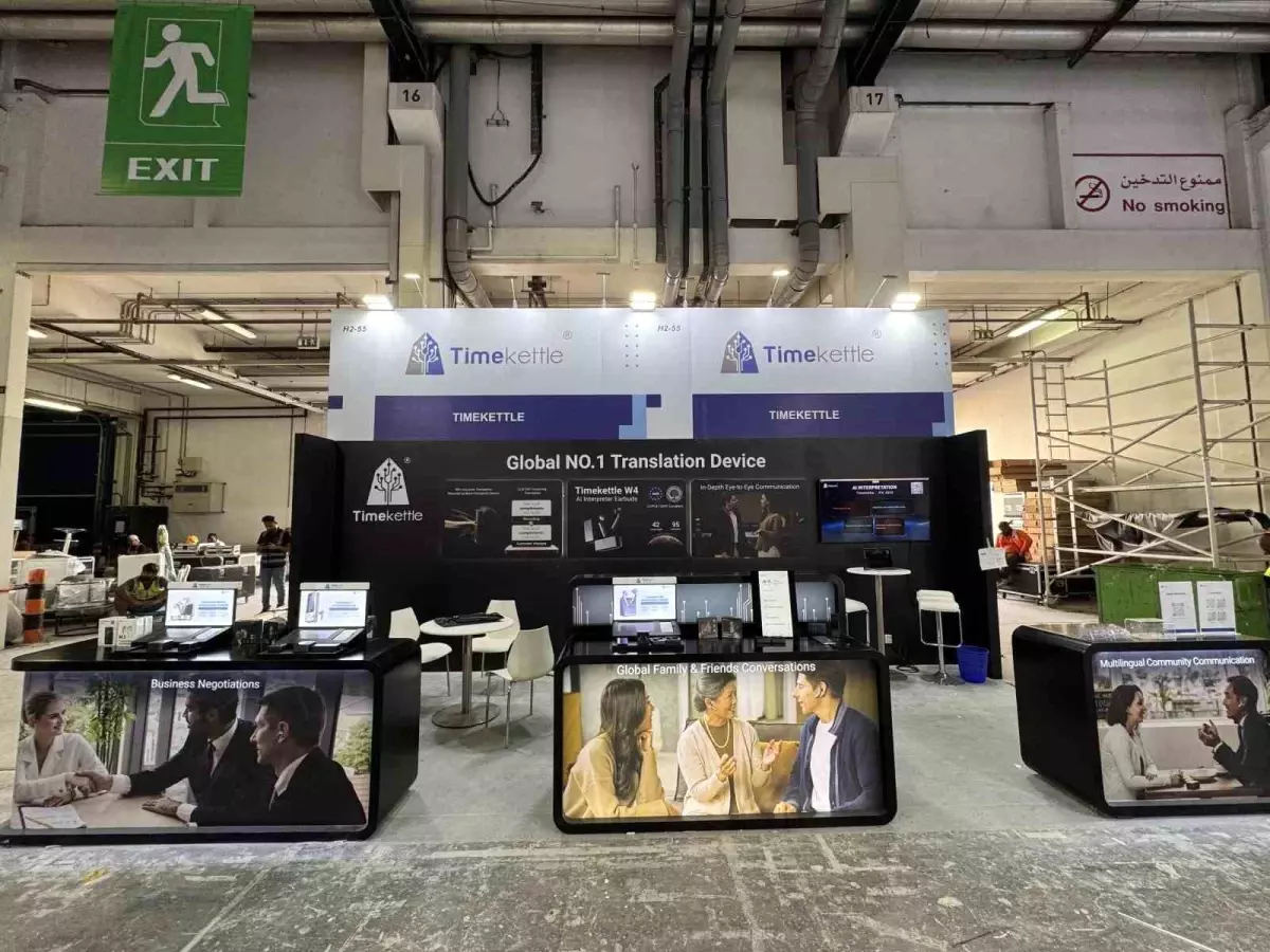 Timekettle, GITEX 2025'te Yapay Zeka Destekli Çeviri Ürünlerini Tanıttı