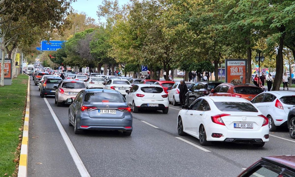 Trakya'da Trafiğe Kayıtlı Araç Sayısında Önemli Artış
