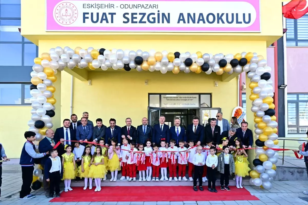 Eskişehir'de Fuat Sezgin Anaokulu Açıldı