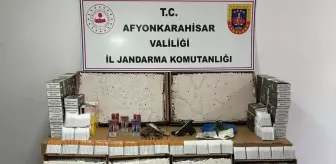 Afyonkarahisar'da Uyuşturucu ve Kaçak Sigara Operasyonu