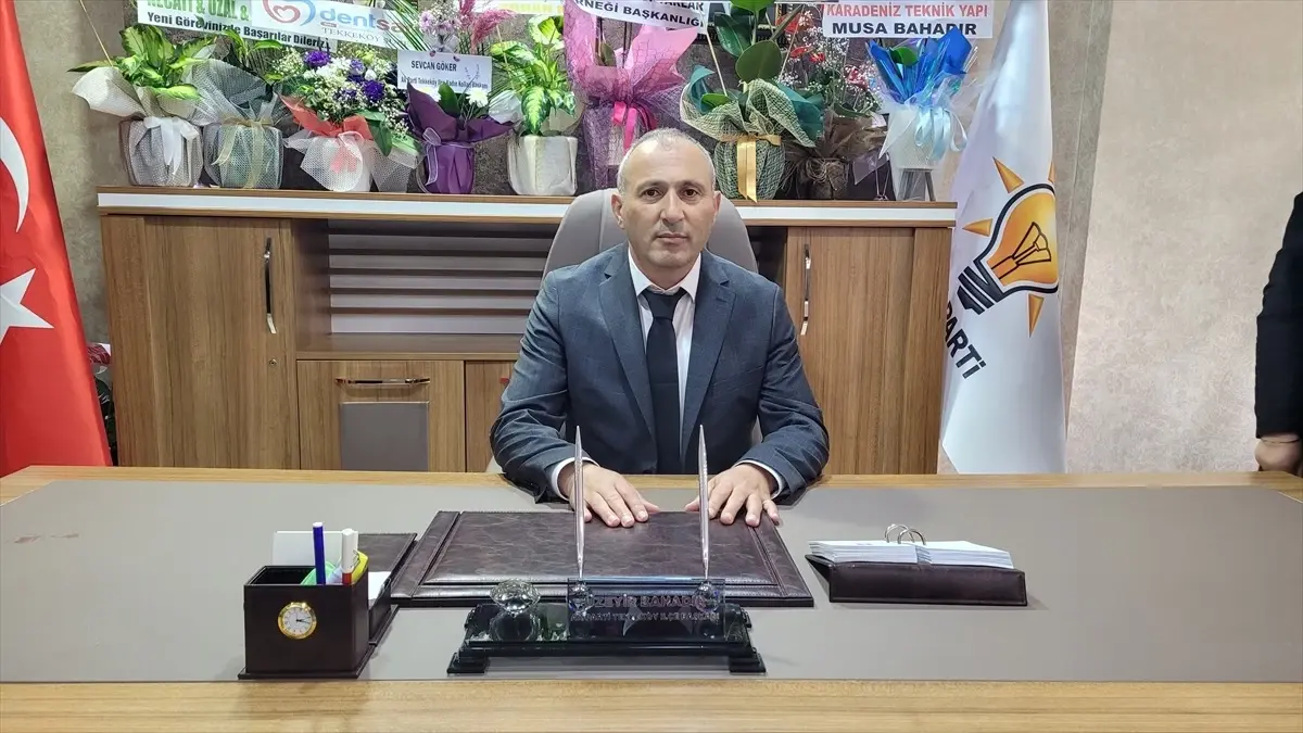 AK Parti Tekkeköy İlçe Başkanlığında 'Cuma bereketiyle buluşuyoruz' etkinliği yapıldı