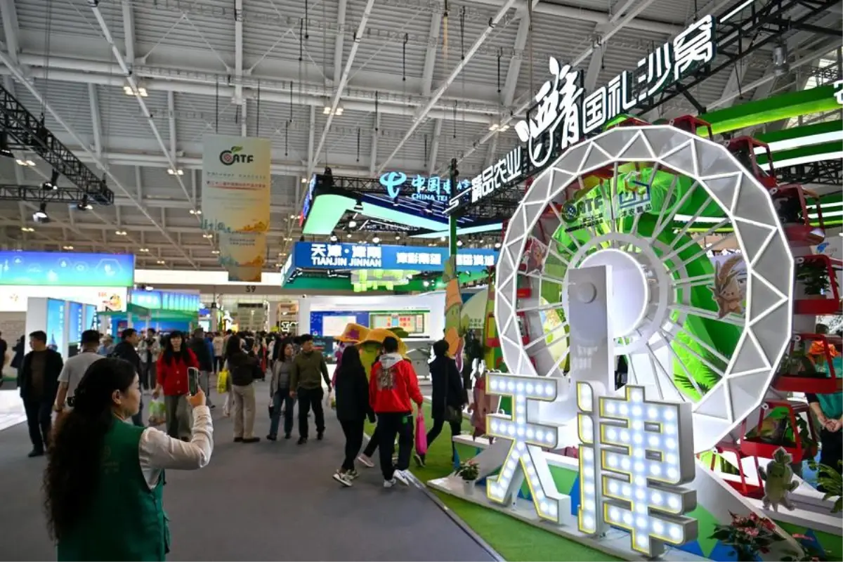 22. Çin Uluslararası Tarım Fuarı Tianjin'de Başladı