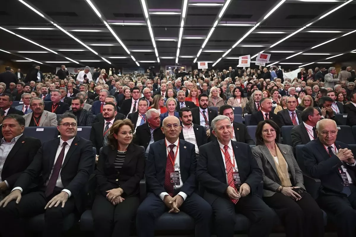 CHP Ankara İl Başkanlığı 39. Olağan Kongresi Başladı