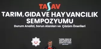 Cumhurbaşkanı Yardımcısı Yılmaz, 'Tarım, Gıda ve Hayvancılık Sempozyumu'nda konuştu Açıklaması
