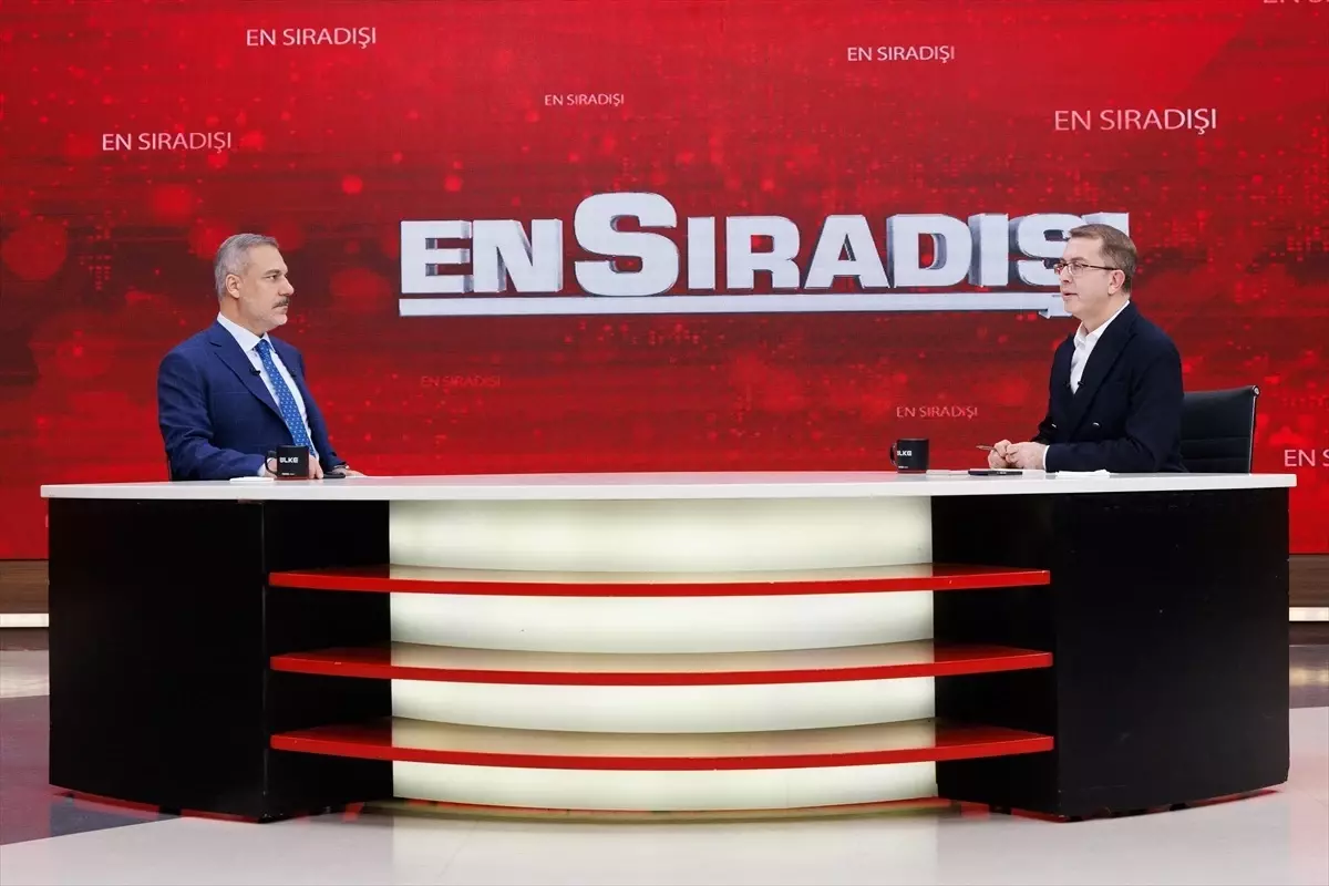 Hakan Fidan: Türkiye Filistin'de Arabulucu Rolünü Üstlenmiş Durumda