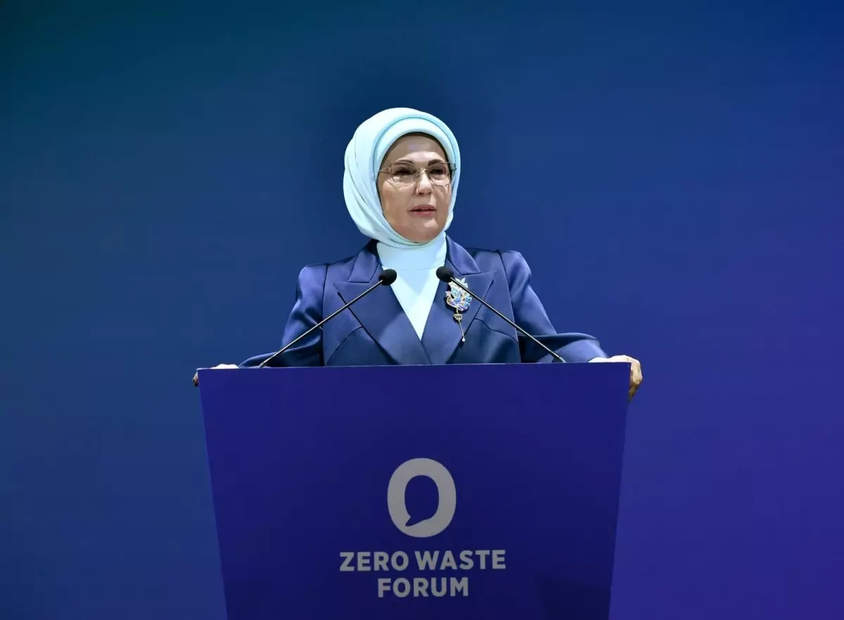 Emine Erdoğan: 'Sıfır Atık İçin Küresel İşbirliği Şart'