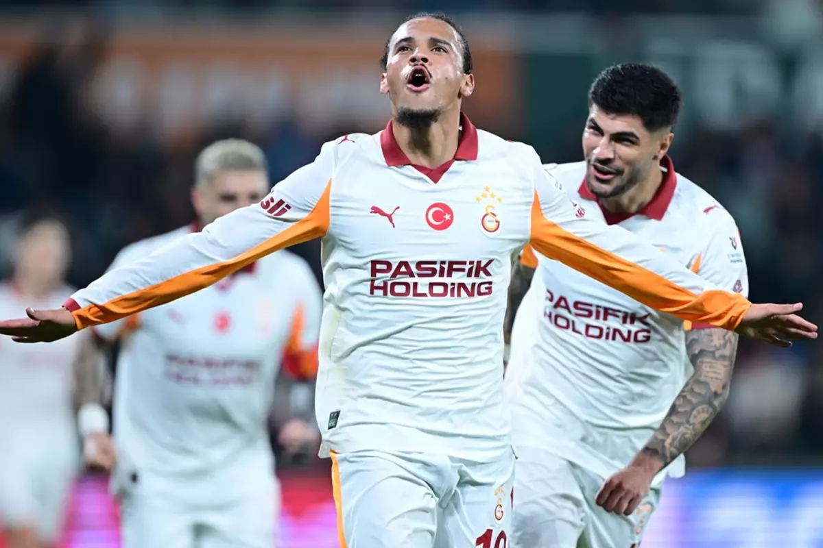 Galatasaray'da Leroy Sane'nin gecesi