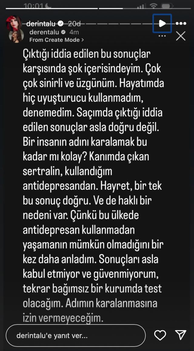 Very harsh words from Defne Samyeli, whose two daughters tested positive