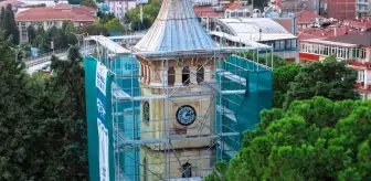 Tarihi İzmit Saat Kulesi'nin Restorasyonu Yıl Sonunda Tamamlanacak