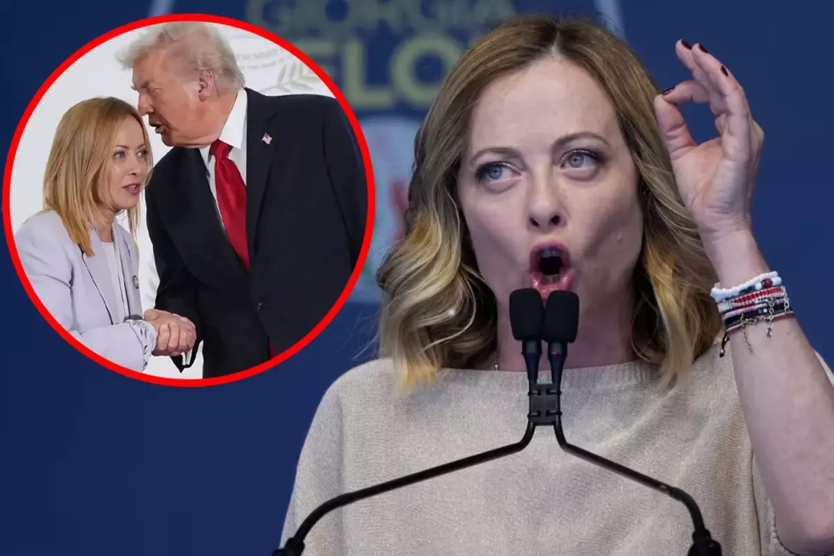 'Trump’ın metresi” çıkışı İtalya’da kriz yarattı! Meloni ateş püskürdü