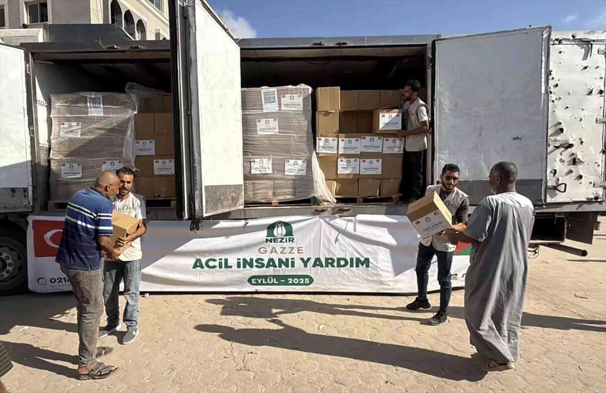 Nezir Derneği'nden Gazze'ye 68 Milyon Liralık Yardım