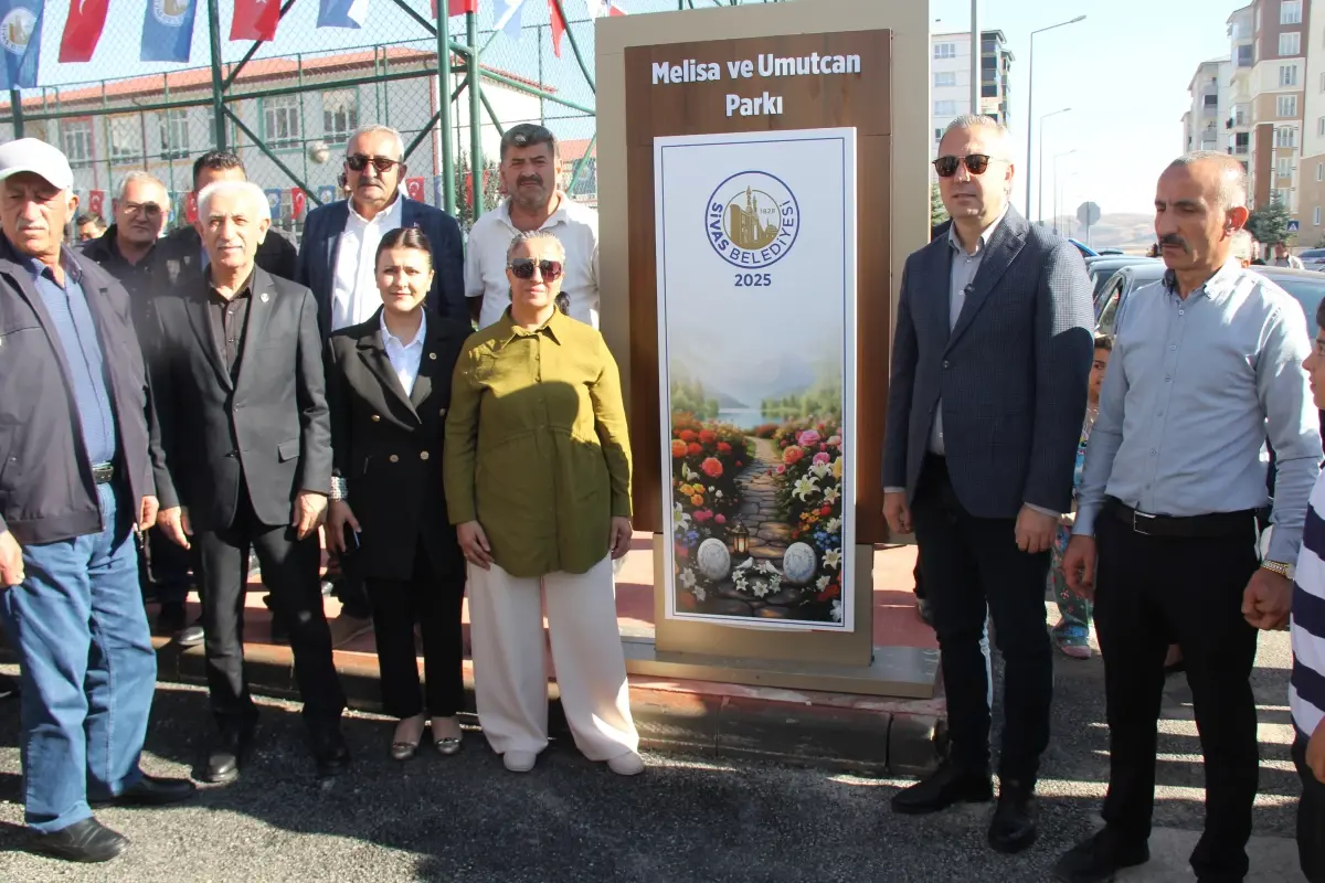 Spor Parkına Melisa ve Umutcan Şimşek'in İsimleri Verildi