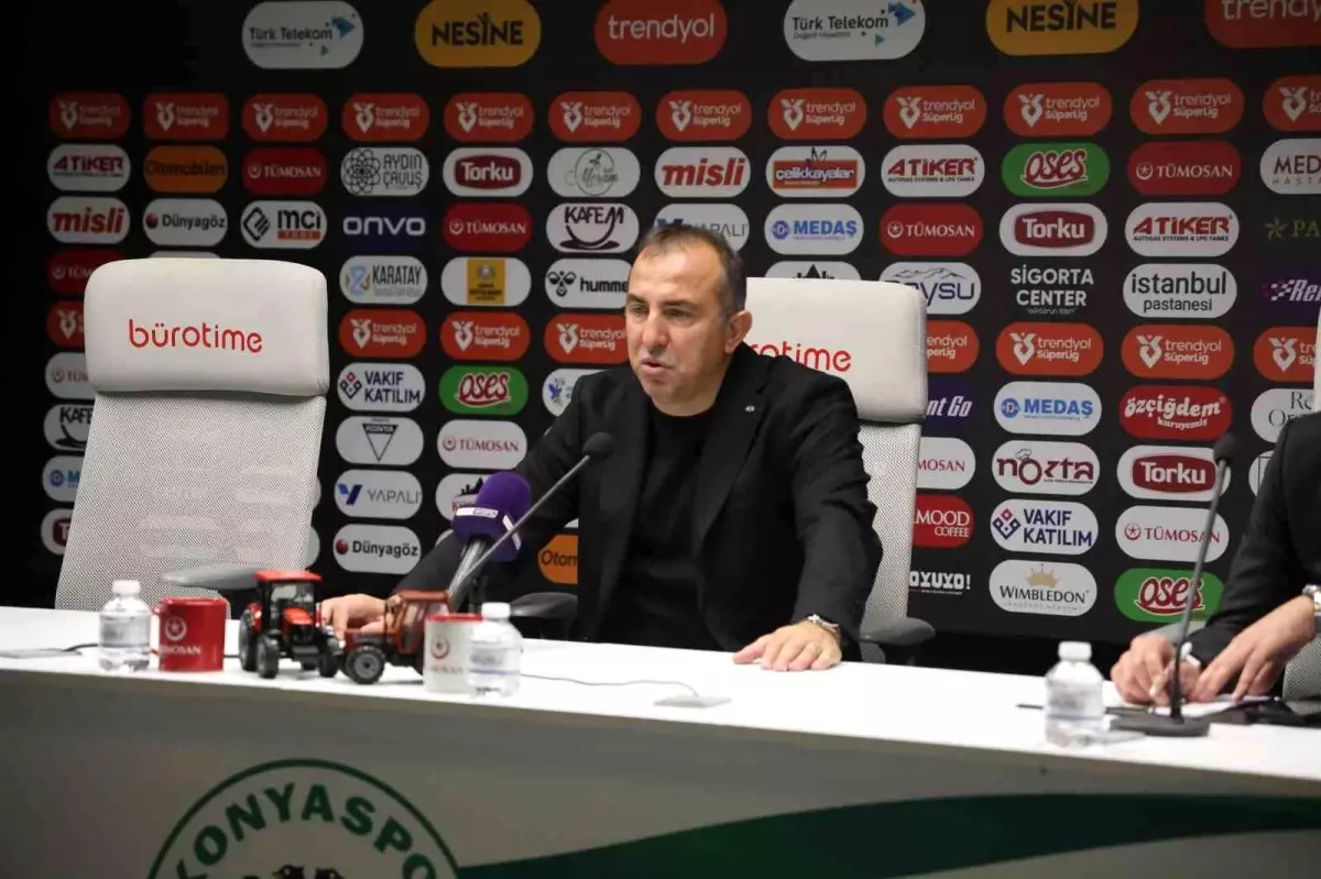 Konyaspor Teknik Direktörü Uçar: 'Evine mutsuz gönderdiğimiz taraftarlarımızı Beşiktaş maçıyla mutlu etmek istiyoruz'
