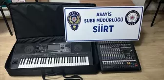 Siirt'te Düğün Salonundan Hırsızlık: İki Tutuklama