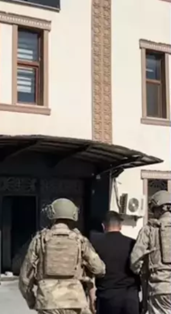 The person who liked the post stepping on the Turkish flag was arrested