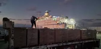 Türkiye'den Gazze'ye 25 Tır İnsani Yardım Gönderildi