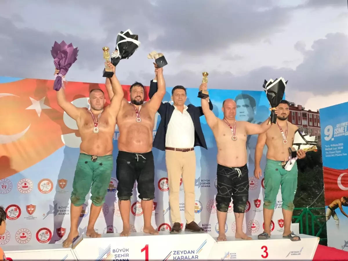 9'uncu Geleneksel İsmet Atlı Karakucak Güreşleri'nde Başpehlivan Recep Kara Oldu