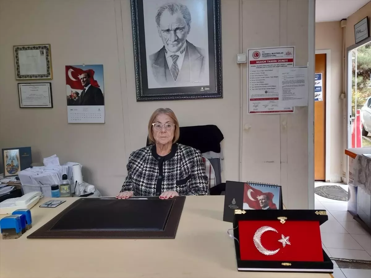 Bakırköy'ün Kadın Muhtarı Emel Çelik, 41 Yıldır Görevde