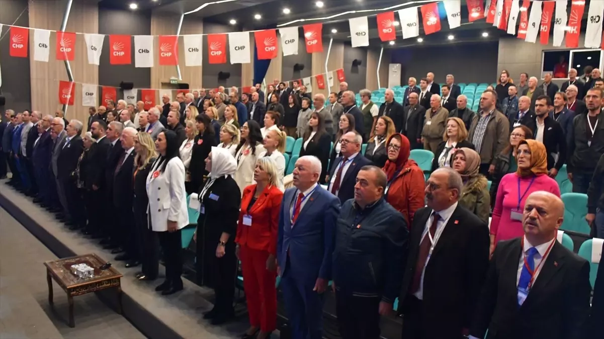 CHP Düzce'de Kongre Yaptı, Özcan Dağıstanlı Güven Tazeledi