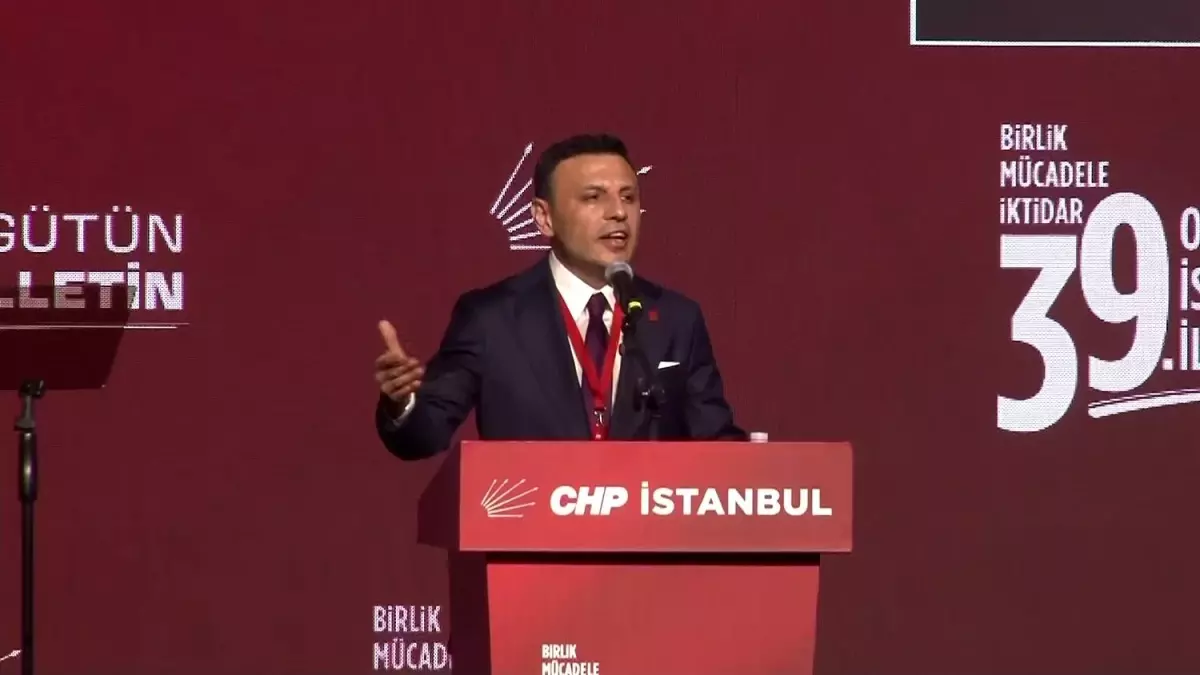 CHP'nin 39. Olağan İstanbul İl Kongresi Gerçekleşti
