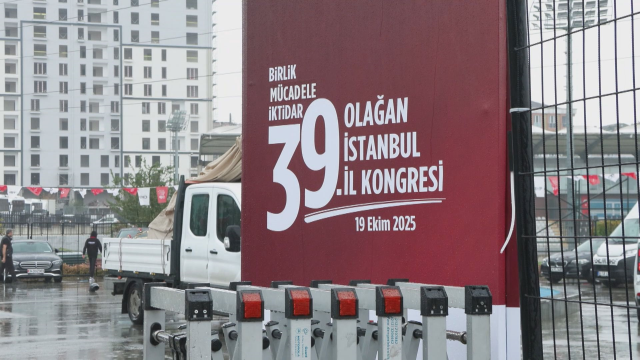 Preparations are ongoing for the CHP Istanbul Provincial Congress