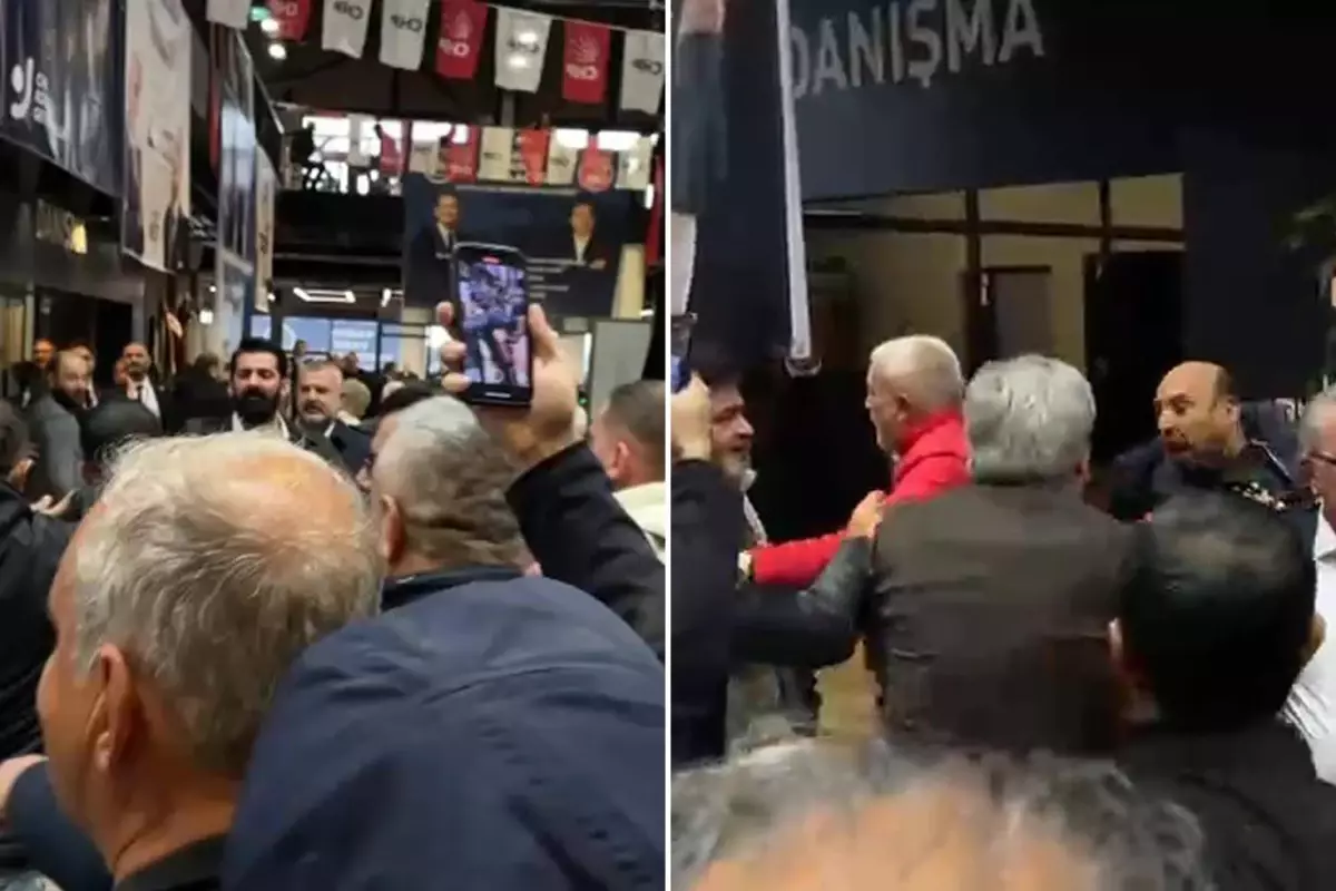 CHP Kocaeli İl Kongresi'nde ortalık karıştı