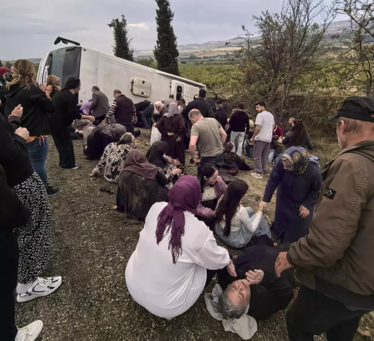 Denizli'de Otobüs Kazası: 1 Ölü, 32 Yaralı