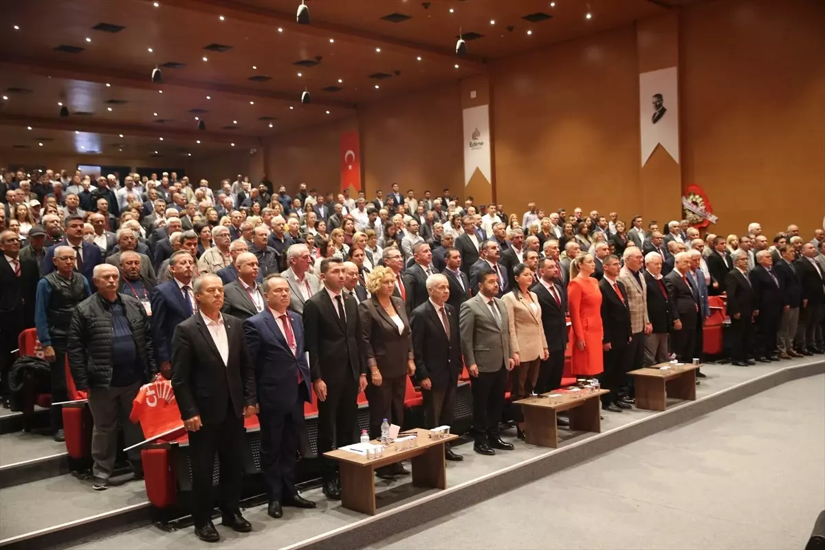 CHP Edirne İl Başkanlığı Kongresi: Yücel Balkanlı Başkan Seçildi