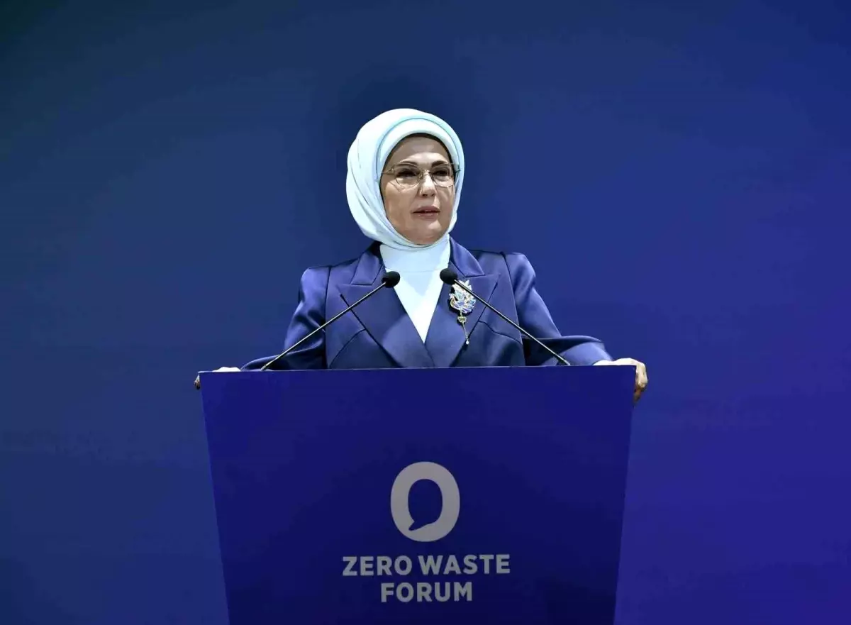Emine Erdoğan: Sıfır Atık Hareketi Küresel Vicdanını Genişletiyor